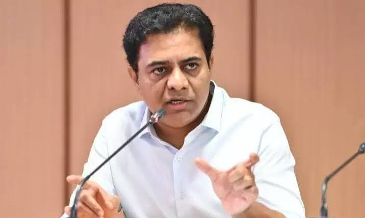 KTR questions alleged land allotment to firm linked to Revanth Reddy’s brother